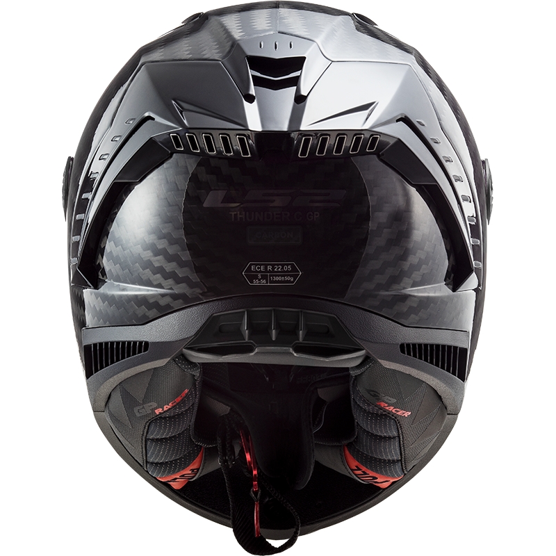 Casque moto intégral LS2 FF805 Thunder Carbon Racing Fim 2020
