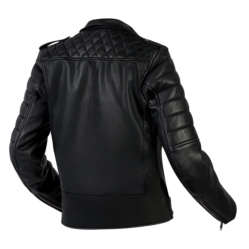 Veste de moto Ozone Ramones Modern Black pour femme soldes