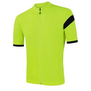 Maillot homme SENSOR CLASSIC reflex jaune-noir - manche courte soldes