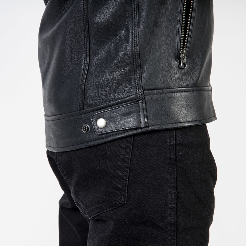 Veste moto noire Ozone Striker soldes