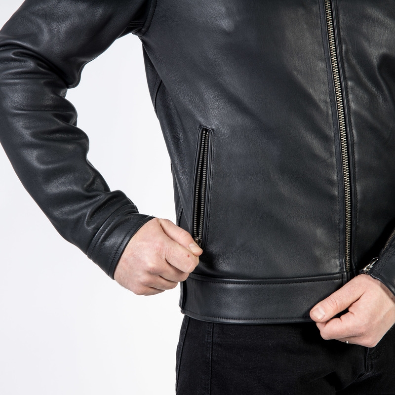 Veste moto noire Ozone Striker soldes