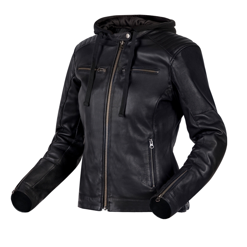 Veste moto Ozone Striker pour femme - Noir