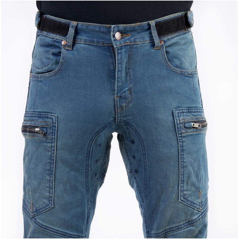 Jean moto Rebelhorn Urban III, bleu