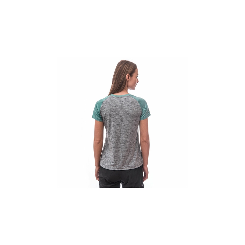 SENSOR CYKLO CHARGER maillot libre femme gris/mint soldes