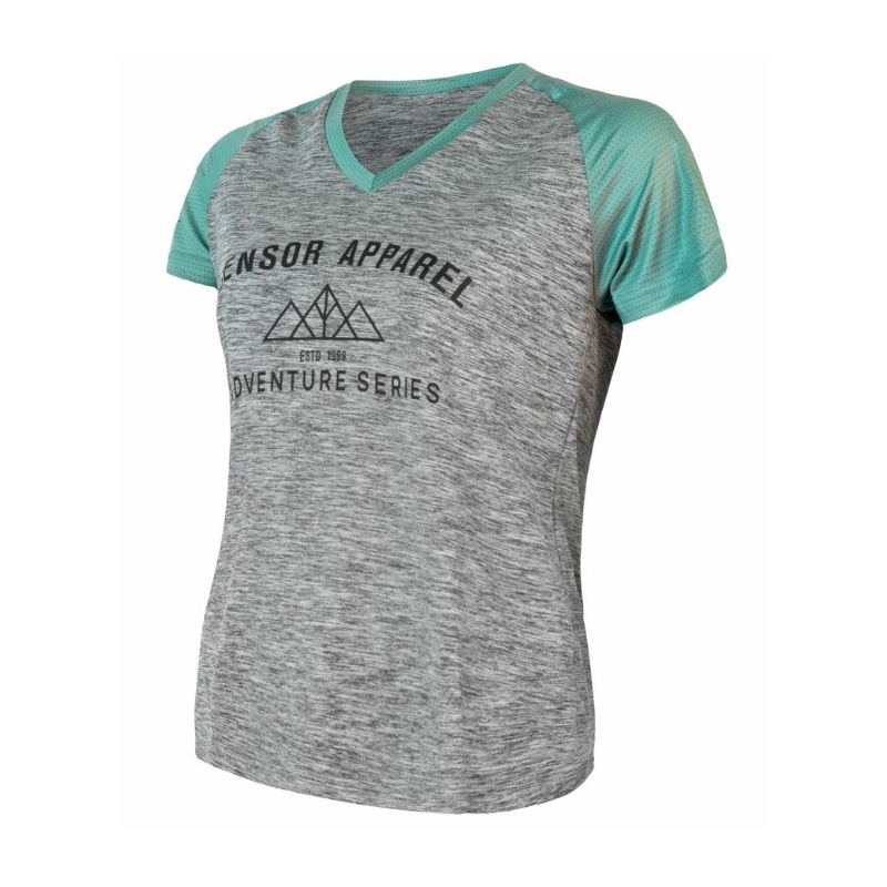 SENSOR CYKLO CHARGER maillot libre femme gris/mint soldes