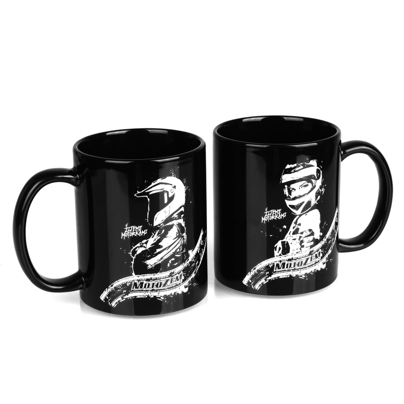 Mug MotoZem - Vivre avec sa moto - Homme