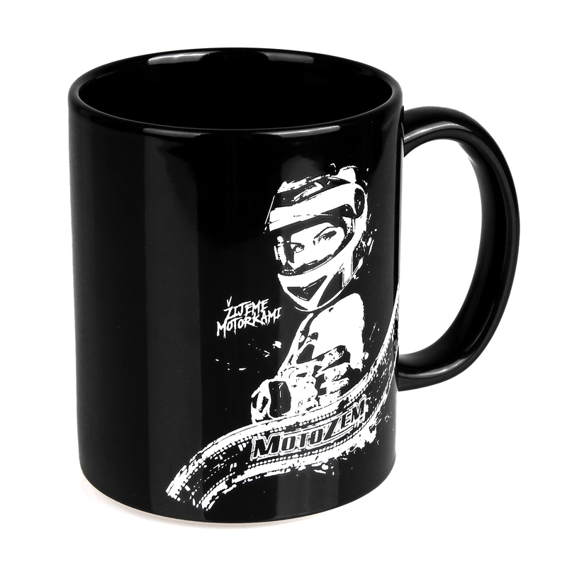 Mug MotoZem - Nous vivons avec les motos - Femme