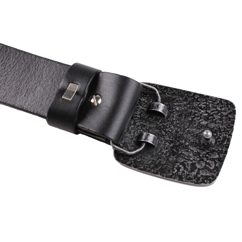 Ceinture moto en cuir avec boucle Honda
