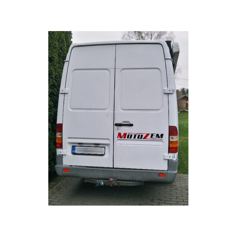 Autocollant logo MotoZem noir