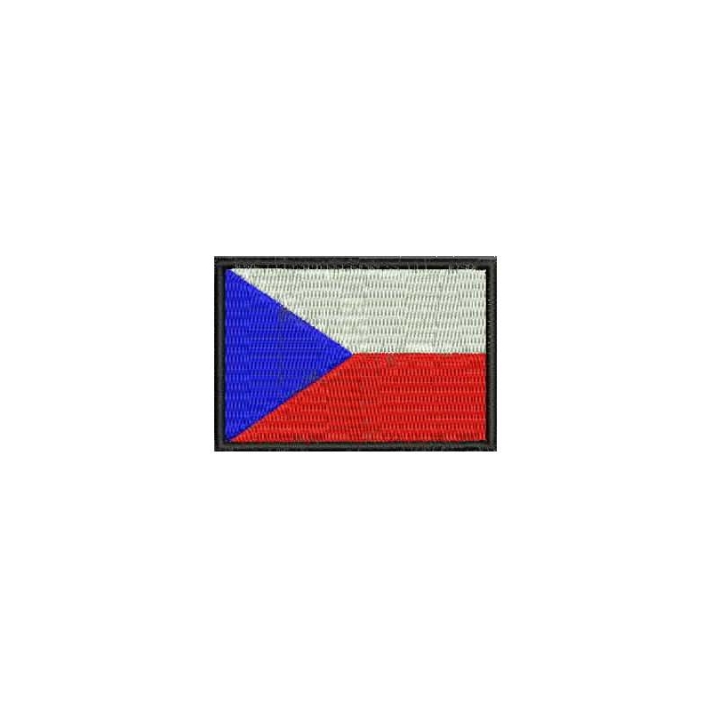 Drapeau d'écusson CZ