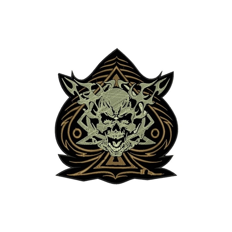 Patch Pik brun soldes