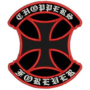 Écusson Choppers rouge
