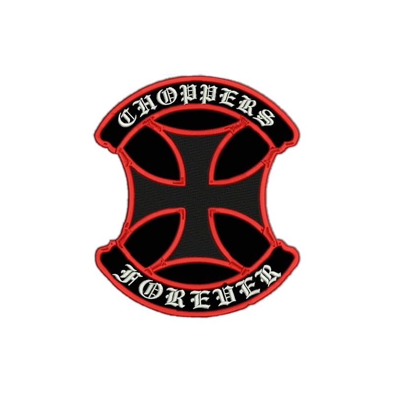 Écusson Choppers rouge