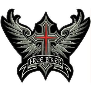 Écusson de motard libre