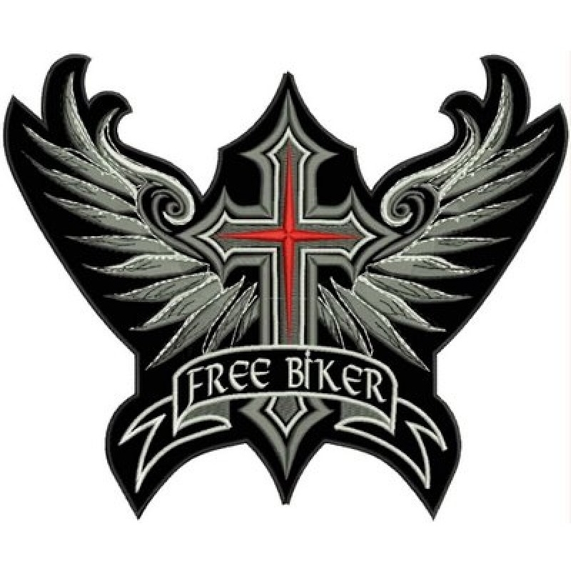 Écusson de motard libre
