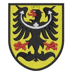 Écusson de l'emblème de la Silésie