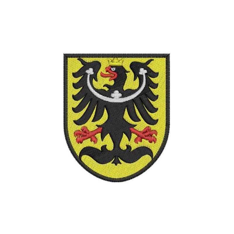 Écusson de l'emblème de la Silésie