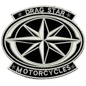 Écusson Drag Star Motorcycles - grand