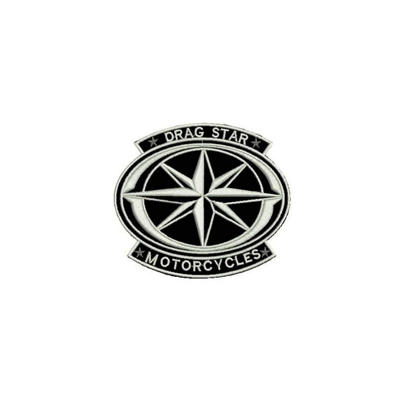 Écusson Drag Star Motorcycles - grand