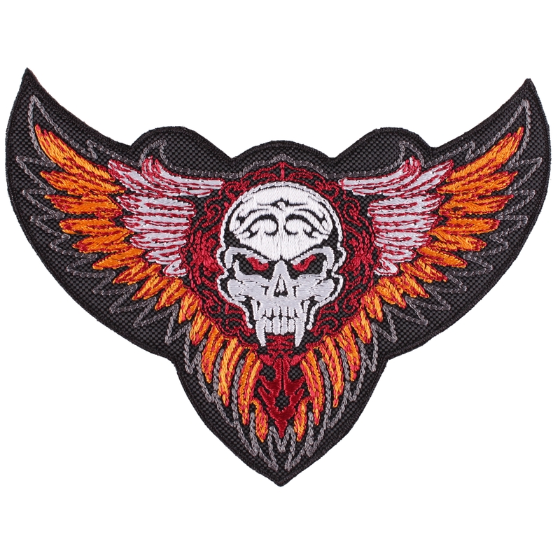 Patch Wings avec ornement orange