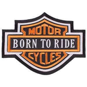 Patch Motor Cycles orange - large