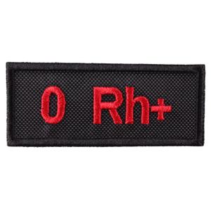 Patch avec groupe sanguin 0 Rh+