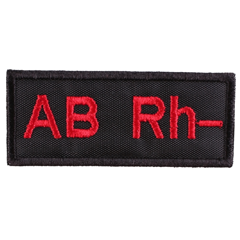 Patch avec groupe sanguin AB Rh-
