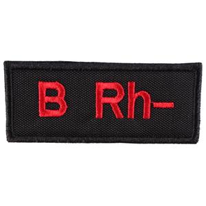 Patch avec groupe sanguin B Rh-