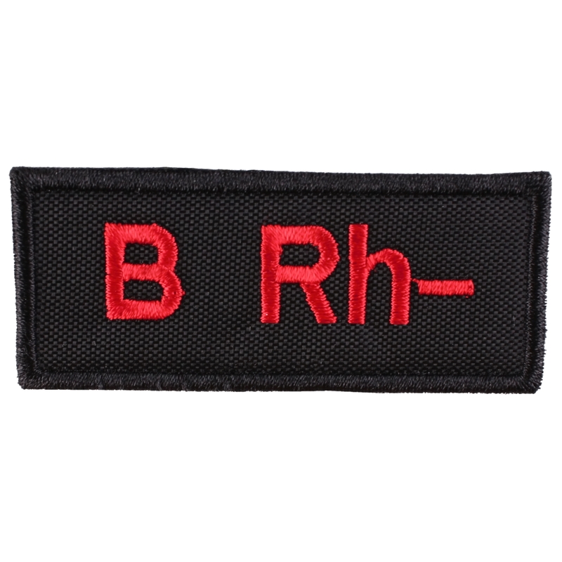 Patch avec groupe sanguin B Rh-