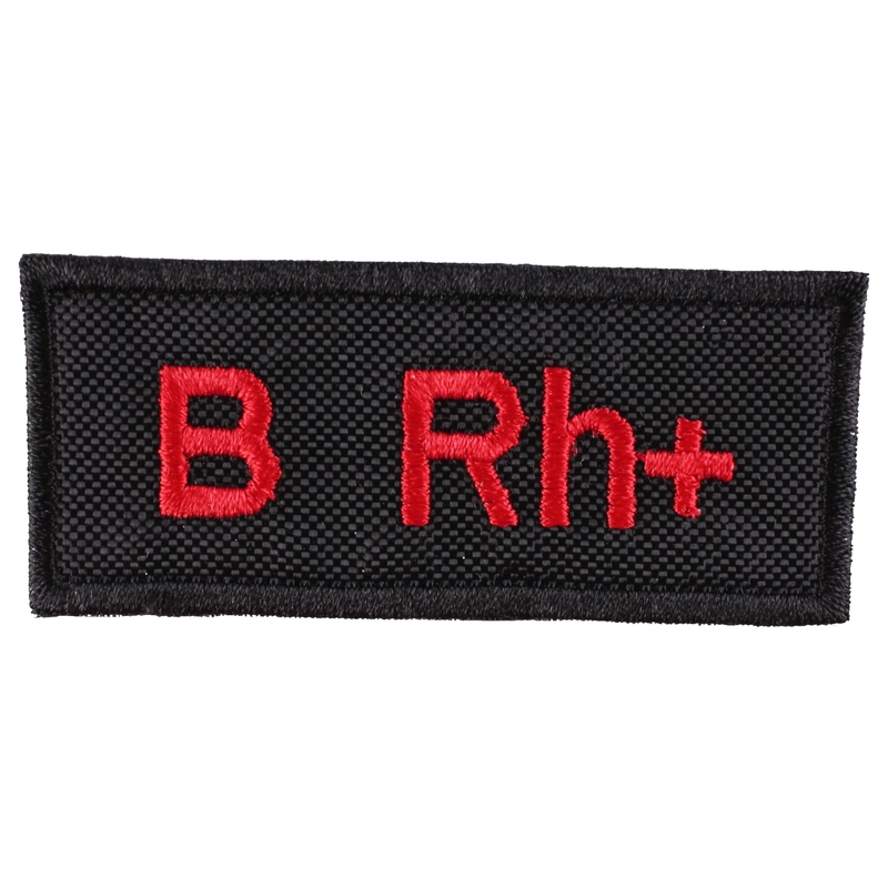Patch avec groupe sanguin B Rh+