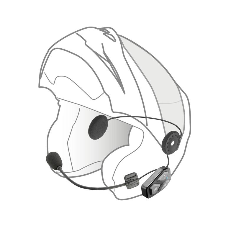 Casque Bluetooth Interphone U-COM3 Single Pack