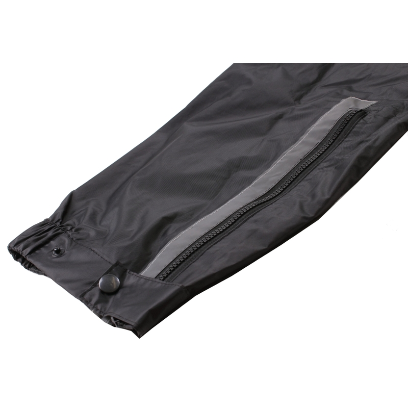 Combinaison de pluie jaune fluo noire RSA