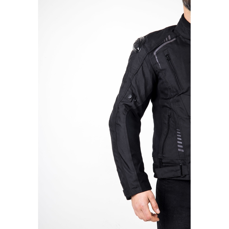 Veste moto Ozone Pulse noir-gris