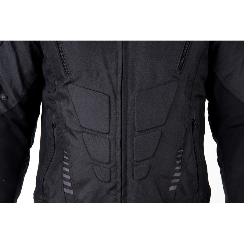 Veste moto Ozone Pulse noir-gris