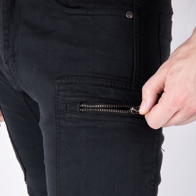 Rebelhorn Urban III Black Motorcycle Jeans