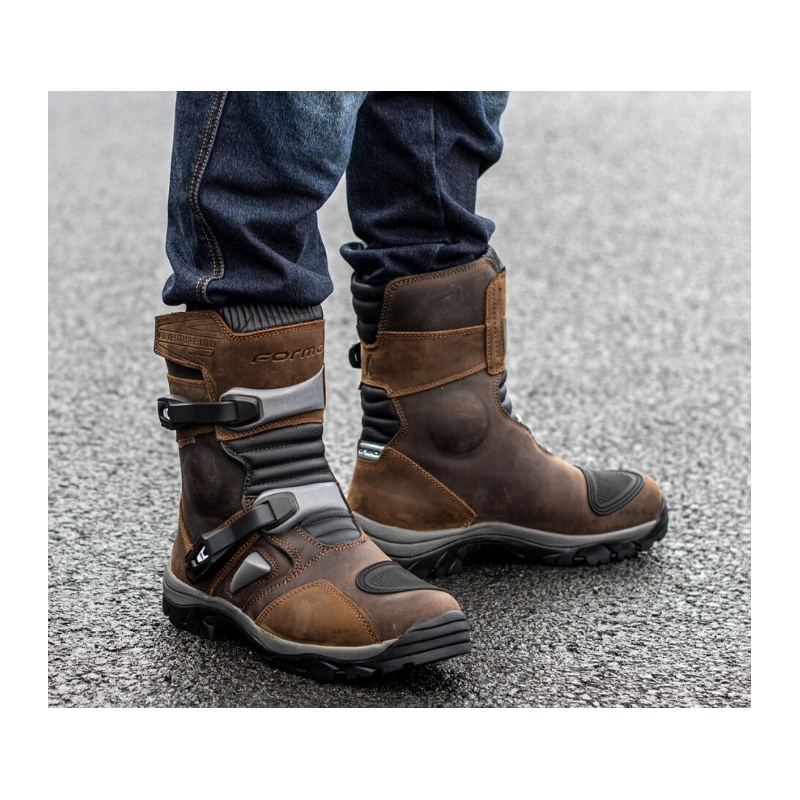 Chaussures Moto Forma Adventure Low WP marron