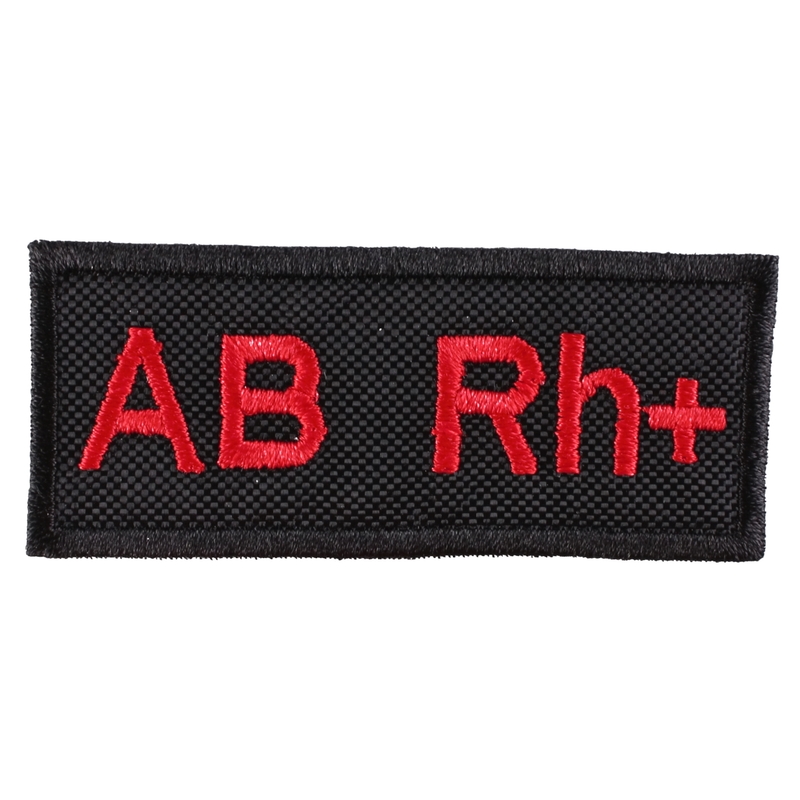 Patch avec groupe sanguin AB Rh+