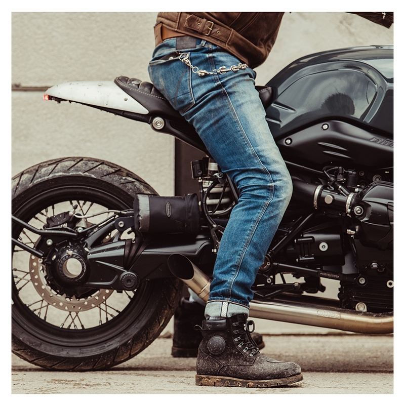 Jeans moto Revit Carlin SK blue extended