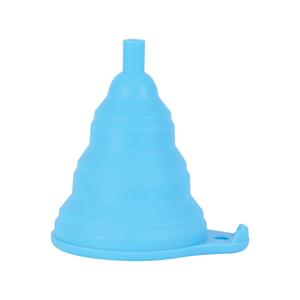 Entonnoir de remplissage d'huile en silicone OXFORD bleu