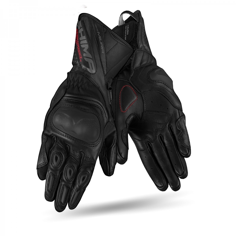 Gants moto femme Shima Miura noir soldes