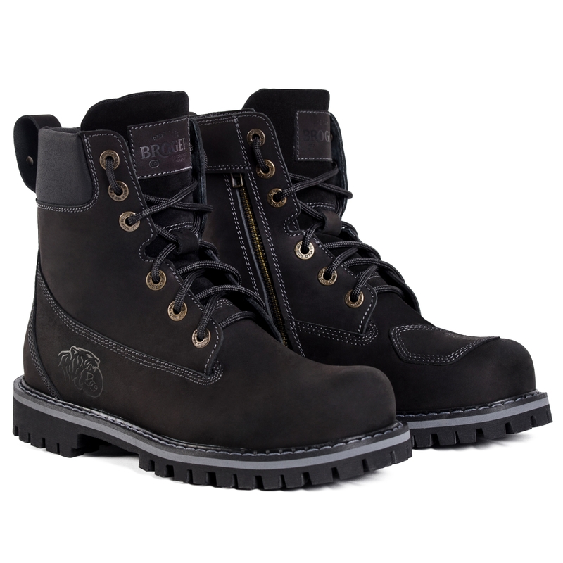 Bottes de moto BROGER Alaska II noir soldes