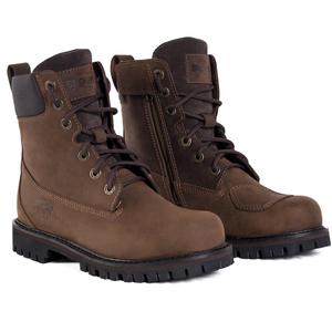 Bottes de moto BROGER Alaska II marron soldes