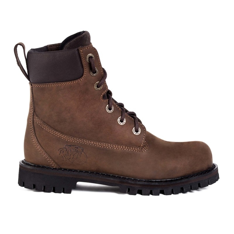 Bottes de moto BROGER Alaska II marron en solde soldes