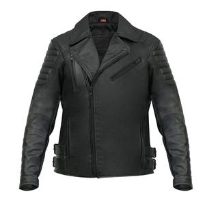 Veste moto BROGER Ohio noir soldes