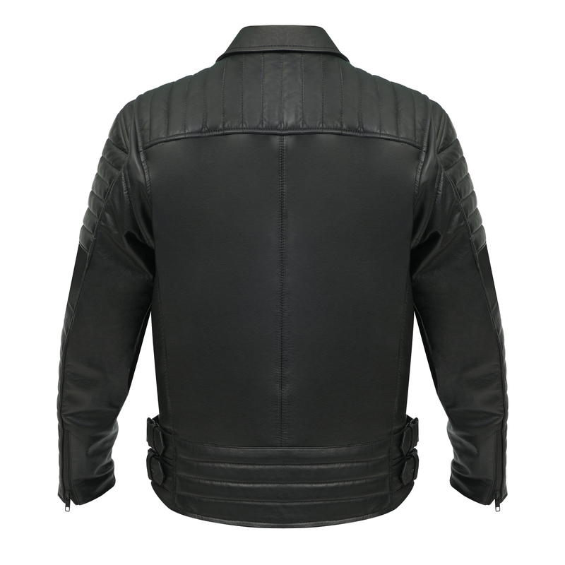 Veste moto BROGER Ohio noir soldes