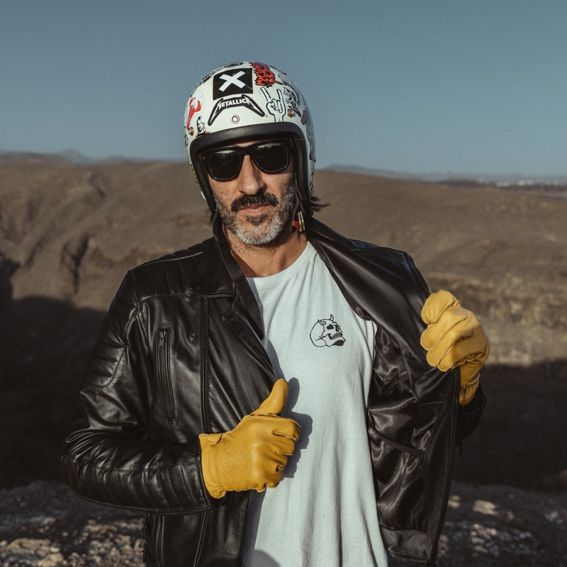Veste moto BROGER Ohio noir soldes