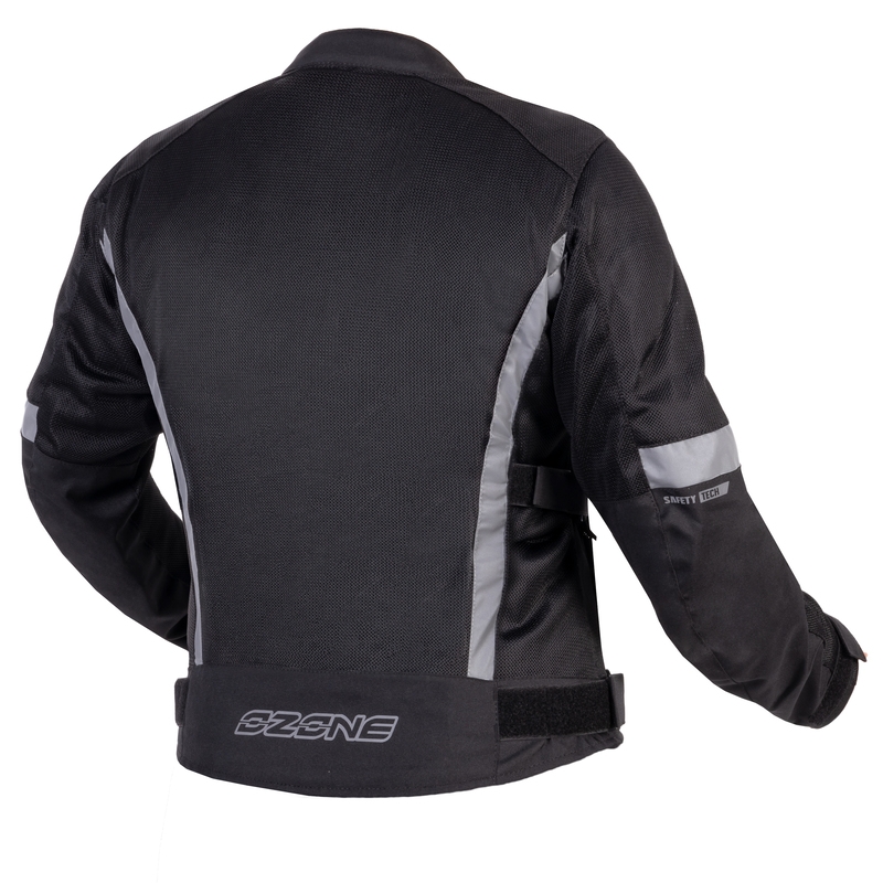 Veste moto femme Ozone Dart noire