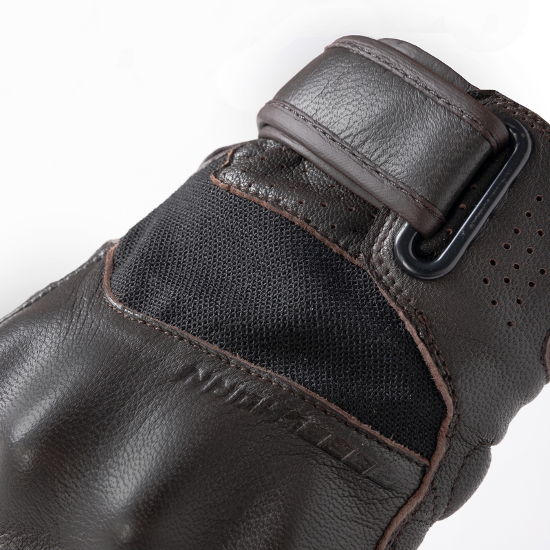 Gants moto Rebelhorn Impala marron soldes