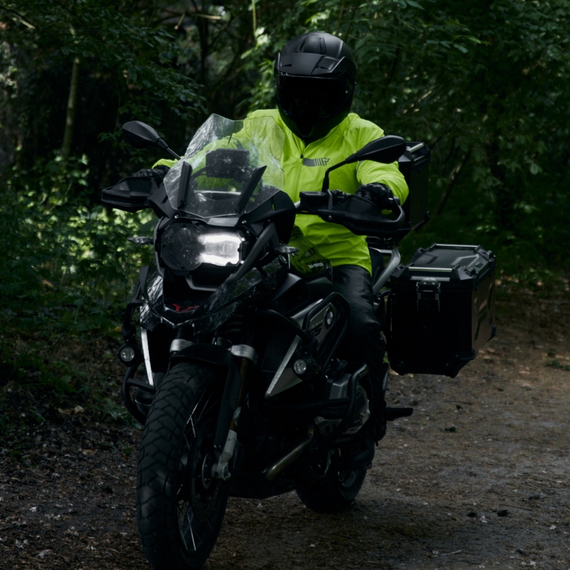 Veste imperméable jaune fluo Rebelhorn Ocean
