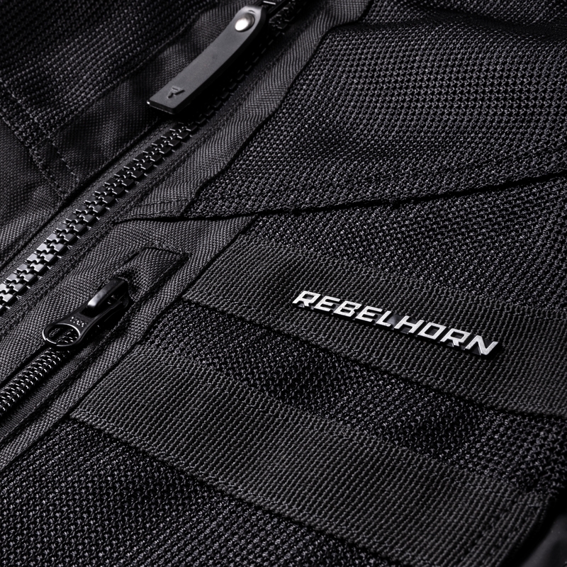 Veste moto Rebelhorn Scandal II noire
